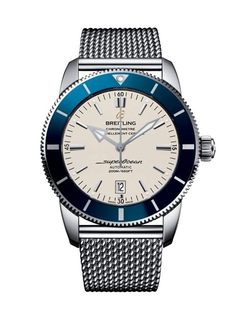 breitling superocean heritage 46 milanaise